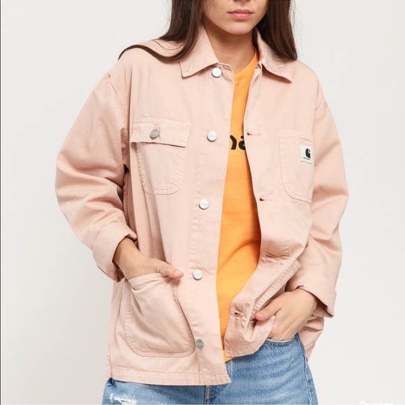 Carhartt Jackets & Blazers - Carhartt WIP Women’s Michigan Workwear Coat Jacket in Powdery Light Pink size M